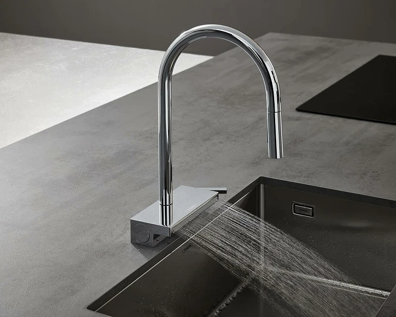 Смеситель для кухни Hansgrohe Aquno Select M81 73831000 Хром латунь