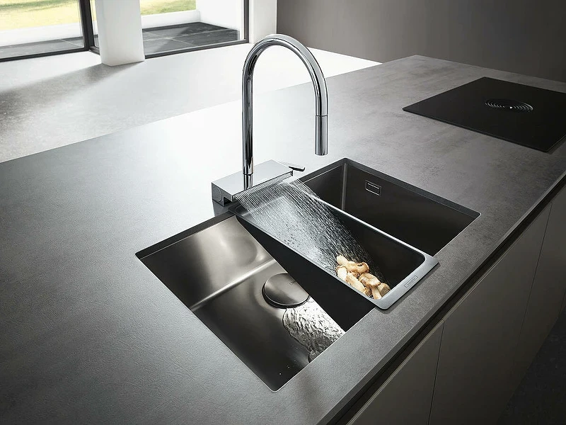 Смеситель для кухни Hansgrohe Aquno Select M81 73831000 Хром латунь
