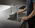 Смеситель для кухни Hansgrohe Aquno Select M81 73831000 Хром латунь