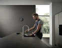 Смеситель для кухни Hansgrohe Aquno Select M81 73831000 Хром латунь