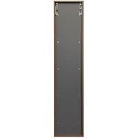 Шкаф пенал Comforty Никосия 35 00-00009554 подвесной Дуб темный МДФ / ЛДСП