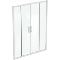 Душевая дверь Ideal Standard Connect 2 150 K968701 профиль Белый матовый стекло прозрачное