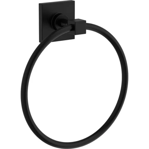 Кольцо для полотенец Vitra Root A4480236 Черное матовое