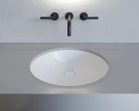 Раковина Salini Marea 42 08 1802208M Белая матовая искусственный камень (литьевой мрамор) встраиваемый