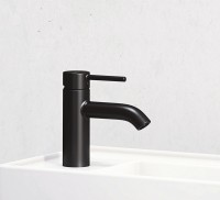 Смеситель для раковины Kludi Bozz 382723976 Черный матовый латунь