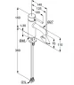 Смеситель для раковины Kludi Bozz 382723976 Черный матовый латунь