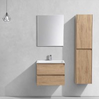 Тумба под раковину Vincea Luka 60 VMC-2L600NO подвесная N.Oak МДФ / ЛДСП