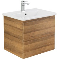 Тумба под раковину BelBagno 60 ALBANO-CER-600-2C-SO-RR подвесная Rovere Rustico МДФ / ЛДСП