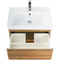 Тумба под раковину BelBagno 60 ALBANO-CER-600-2C-SO-RR подвесная Rovere Rustico МДФ / ЛДСП