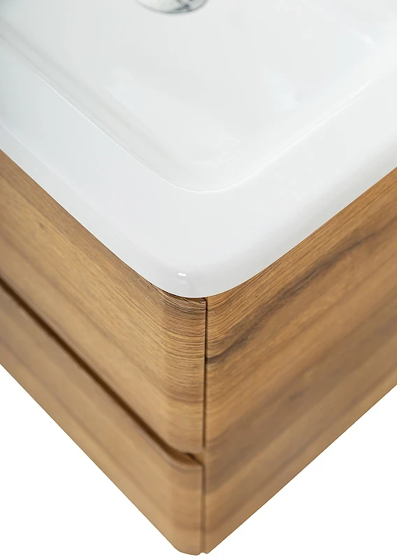 Тумба под раковину BelBagno 60 ALBANO-CER-600-2C-SO-RR подвесная Rovere Rustico МДФ / ЛДСП