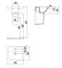 Раковина Creavit Key KY045-00CB00E-0000 цвет Белый