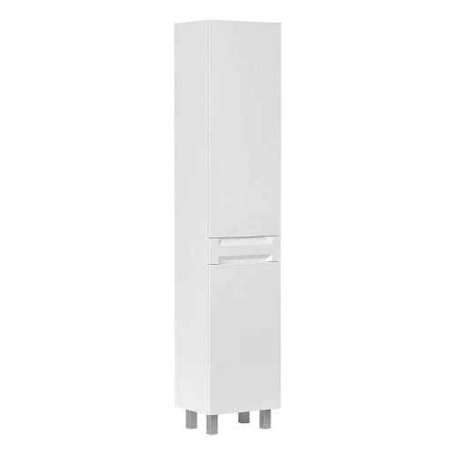 Шкаф пенал Equil Corner 40 pnCRNR40.KZ-06 с бельевой корзиной цвет Белый