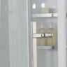 Душевая кабина Orans SR-89101LS White LH 100x100 L 89101LWLH с паром и гидромассажем