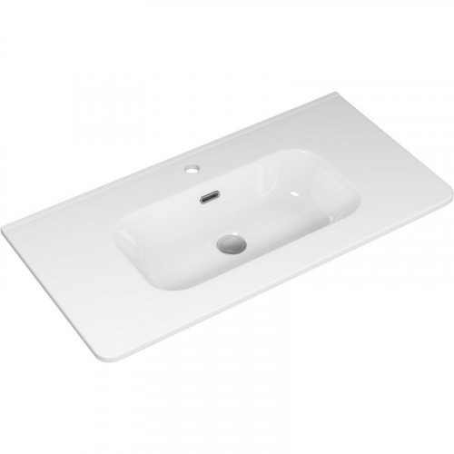 Тумба с раковиной Brevita Risacca Crema 90 УТ000025681 Серая матовая