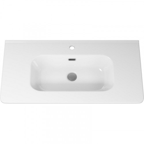 Тумба с раковиной Brevita Risacca Crema 90 УТ000025681 Серая матовая