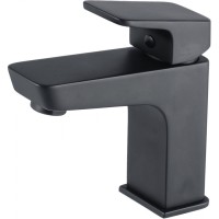 Смеситель для раковины Aquanet Gotic AF440-10B Черный латунь