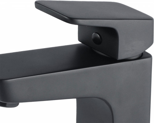 Смеситель для раковины Aquanet Gotic AF440-10B Черный латунь