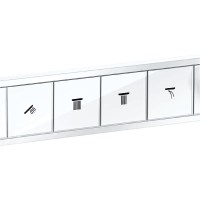Смеситель для душа Hansgrohe RainSelect 15382700 с термостатом Белый матовый латунь встраиваемый