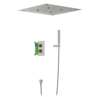 Душевая система Timo Petruma SX-5029/13SM с термостатом цвет Никель