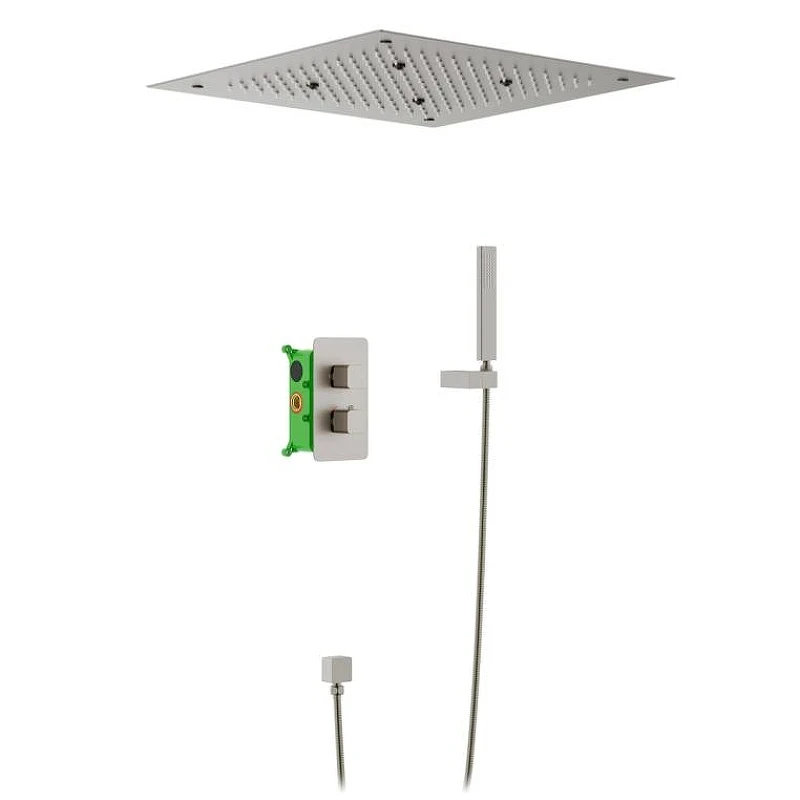 Душевая система Timo Petruma SX-5029/13SM с термостатом цвет Никель