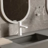 Смеситель для раковины WasserKRAFT Saale 9503 Белый матовый латунь