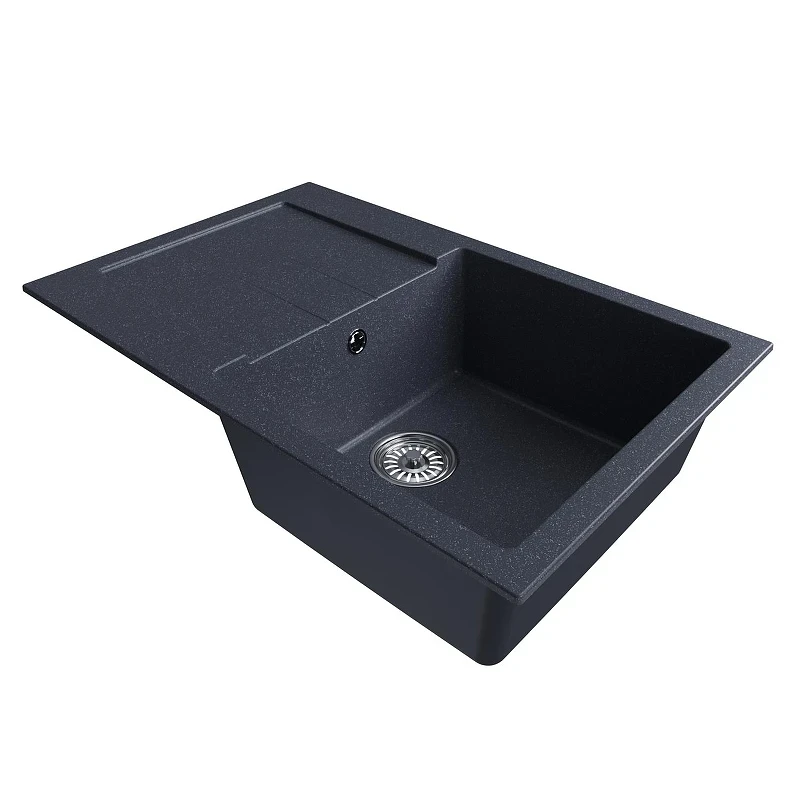 Кухонная мойка Mixline Комфорт ML-GM31 77 552196 цвет Антрацит