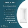 Ванна из искусственного камня Delice Scandi 180х75 DLR330030-G цвет Белый