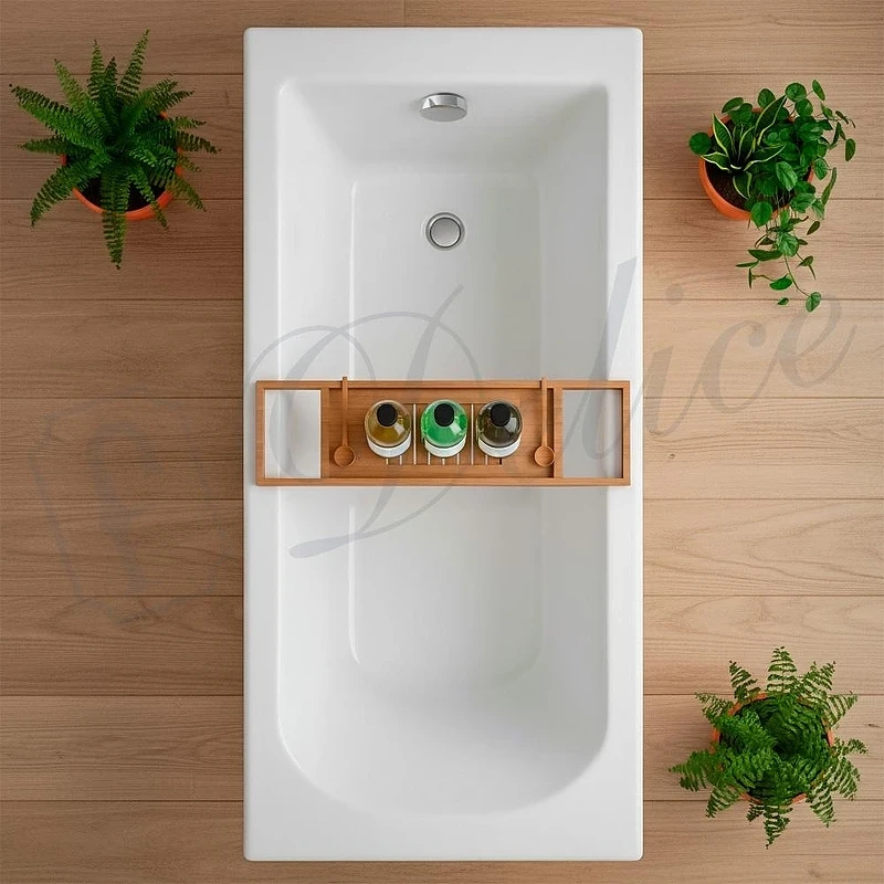 Ванна из искусственного камня Delice Scandi 180х75 DLR330030-G цвет Белый