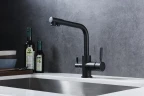 Смеситель для кухни Emar Steel ЕС - 3003N цвет Black