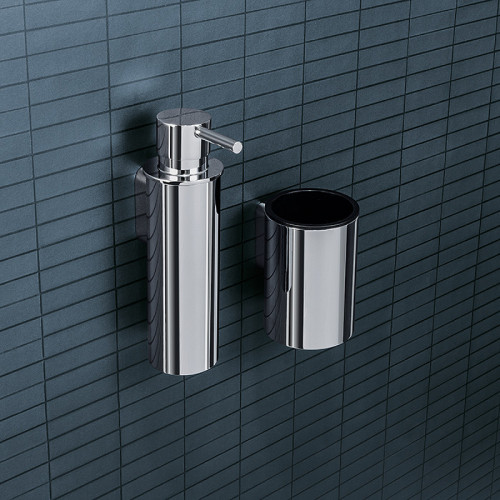 Стакан для зубных щеток Colombo Design Mini B4002.CR Хром