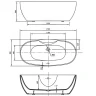 Акриловая ванна Vincea 170x80 VBT-405B-1700 без гидромассажа