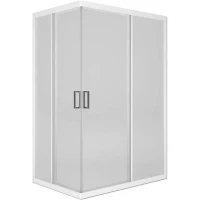 Душевой уголок Melodia della vita Square 120х80 MCNSQ12080TWt профиль Белый стекло прозрачное