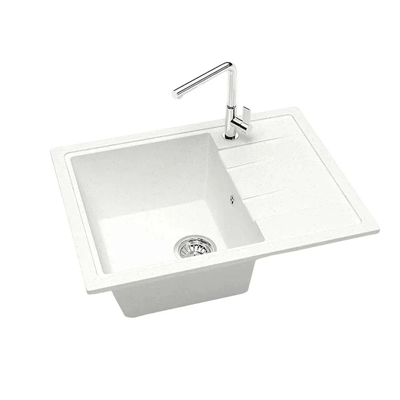 Кухонная мойка Maretti Kitchen FL575-WH цвет Белый
