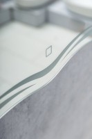 Зеркало BelBagno SPC-OND 60 с сенсорным выключателем с подсветкой стекло