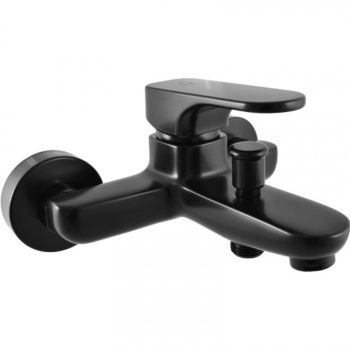 Смеситель для ванны Rav Slezak Yukon YU154.5CMAT Черный матовый латунь на стену