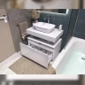 Тумба Velvex Unit 80 tp.UNI.80.2Y подвесная цвет Белый матовый