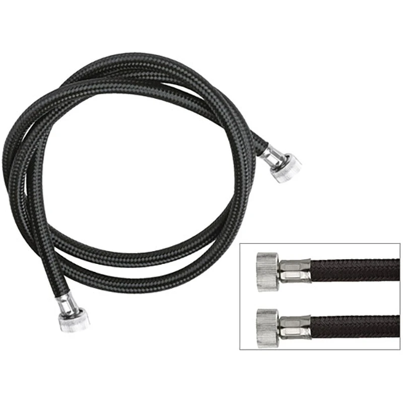 Душевой шланг Remer 332NY150 Черный матовый