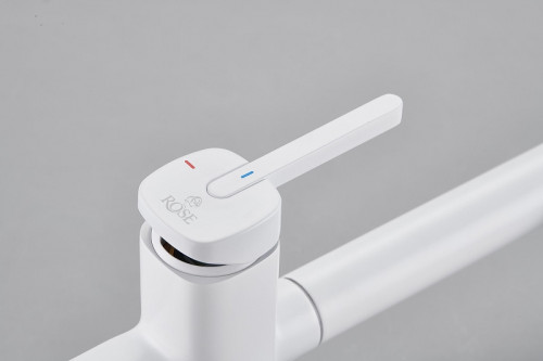 Смеситель для кухни Rose R358C цвет Белый