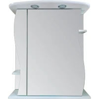 Зеркальный шкаф Misty Лиана 65 L Э-Лиа02065-01СвЛ с подсветкой Белый