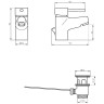 Смеситель для раковины Veragio Largenta VR.LGT-1810.CR