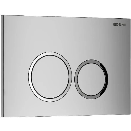 Кнопка смыва для инсталляции Grossman Galaxy 700.K31.01.110.110 цвет Хром матовый