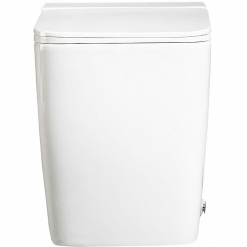 Унитаз Abber Rechteck AC1212P приставной с сиденьем Микролифт фаянс приставной