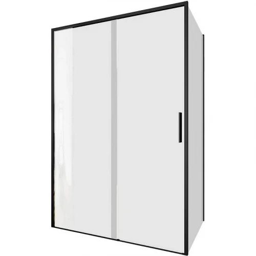 Душевой уголок Aquanet Pleasure Evo AE65-130x100-BT 130x100 346126 профиль Черный стекло прозрачное