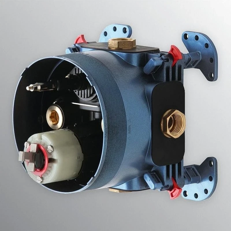 Душевая система Ideal Standard Ceratherm T100 A7573XG с термостатом Черная матовая