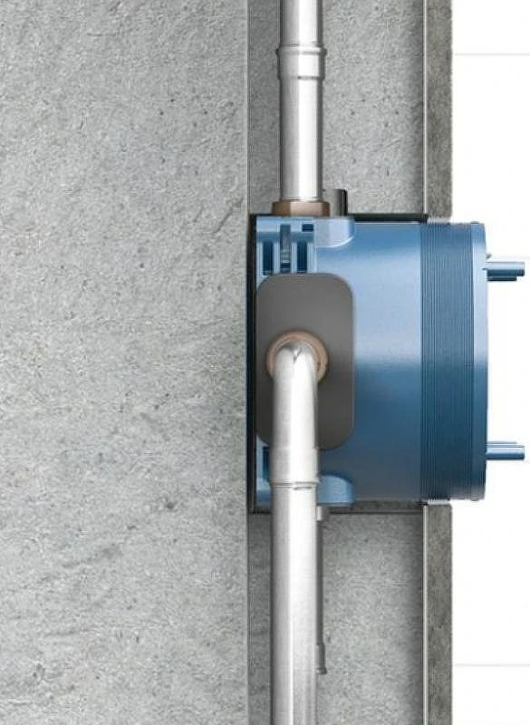 Душевая система Ideal Standard Ceratherm T100 A7573XG с термостатом Черная матовая