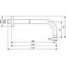 Душевая система Ideal Standard Ceratherm T100 A7573XG с термостатом Черная матовая