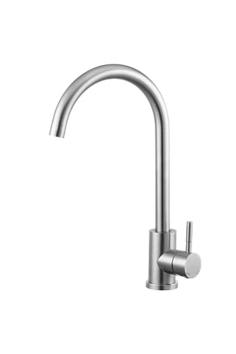 Смеситель для кухни Knotlor Streamline SS-01 цвет Матовая сталь