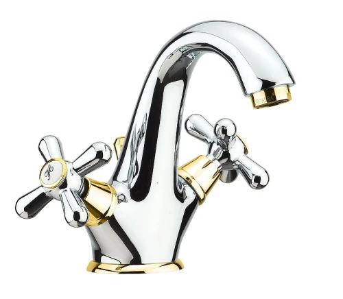 Смеситель для раковины Fiore Margot 26CO0623 цвет Хром Золото