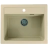 Кухонная мойка Alveus Granital Atrox 30 Terra G22 590x500 1131993 Песчаная искусственный камень (литьевой мрамор) встраиваемая сверху, встраиваемая снизу