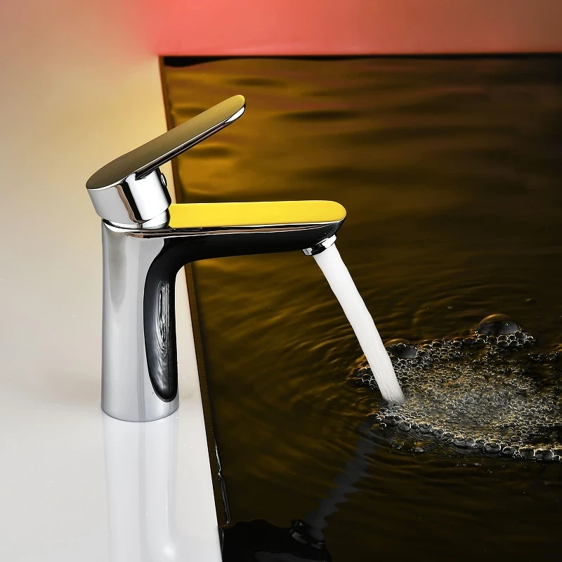 Смеситель для раковины Abelsberg Lineara UNF23508CH цвет Глянцевый хром